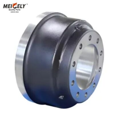 กลองเบรคคุณภาพสูง OEM MK321388 MK328387 10 หลุมกลองเบรคหน้า PS125 อะไหล่รถบรรทุก
