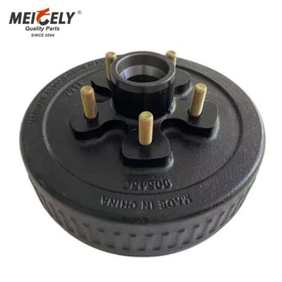 กลองเบรคคุณภาพสูง OEM MK529942 6 หลุม กลองเบรคหลัง PS125 อะไหล่รถบรรทุก