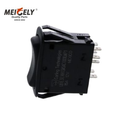Heavy-Duty 1MR4323M61 สวิตช์ไฟหน้าโดยตรงทดแทน OEM สำหรับรถบรรทุก Mack ที่มี 2 ตำแหน่ง 8-Terminal Design