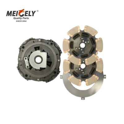 OEM Standard Clutch Disc ด้วยความหนาแน่นสูง ทนต่อการขัดแย้งและสปริงดัมเปอร์ยืดหยุ่นสําหรับรถบรรทุก Mack