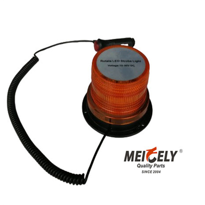 DC10-30V คุณภาพสูง LED กลม LED ไฟหมุน Strobe แอมเบอร์ LED