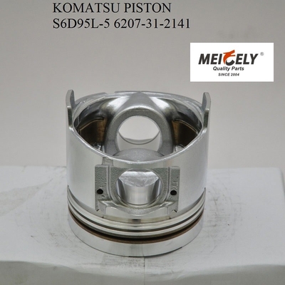 6207-31-2141 Komatsu เครื่องยนต์ดีเซลอะไหล่ พิสตัน S6D95L-5