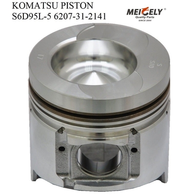 6207-31-2141 Komatsu เครื่องยนต์ดีเซลอะไหล่ พิสตัน S6D95L-5