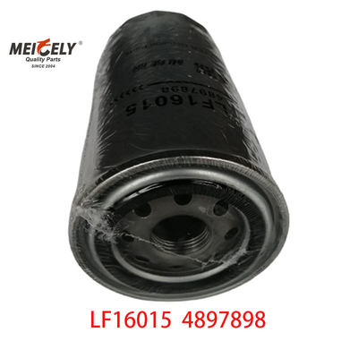 LF16015 เครื่องกรองน้ํามันรถยนต์ 4897898 สําหรับ Fleetguard Cummins Daf