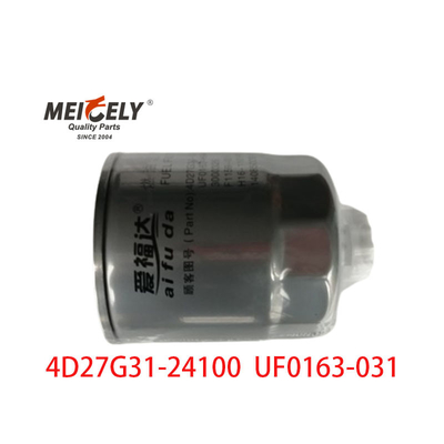 อะไหล่ของรถยกขนยางใหม่ 4D27G31-24100 เครื่องกรองน้ํามัน UF0163-031