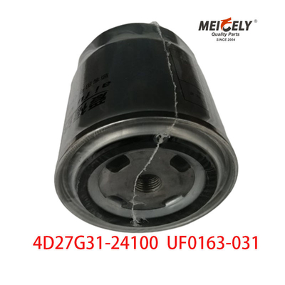 อะไหล่ของรถยกขนยางใหม่ 4D27G31-24100 เครื่องกรองน้ํามัน UF0163-031
