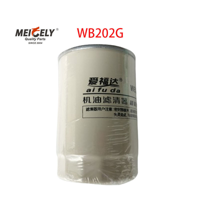 เครื่องกรองน้ํามันคุณภาพสูง WB202G Z20070019 สําหรับ Weichai WP4