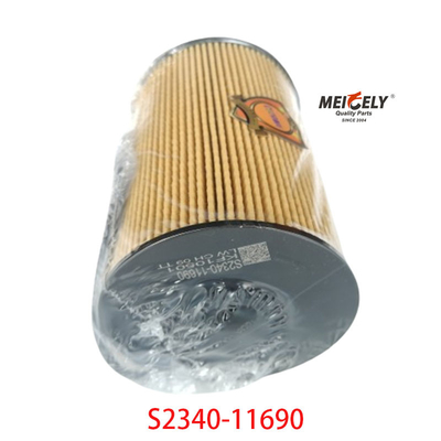 ขนาดมาตรฐาน S2340-11690 เครื่องกรองน้ํามันสําหรับฮินโอก