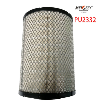 ขายร้อน PU2332 เครื่องกรองอากาศรถบรรทุกสําหรับ FAW Jiefang J6