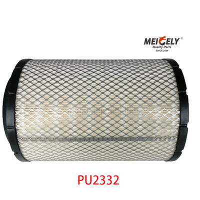 ขายร้อน PU2332 เครื่องกรองอากาศรถบรรทุกสําหรับ FAW Jiefang J6