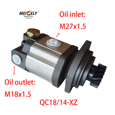 ขายร้อน QC18/14-XZ XCMG รถบรรทุกเครนปั๊มการควบคุมแรง