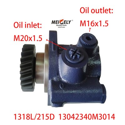 สต็อค 1318L/215D Yuchai 4108ZQ ปั๊มเข็มขัดไฟฟ้า ZYB-1318L/215D