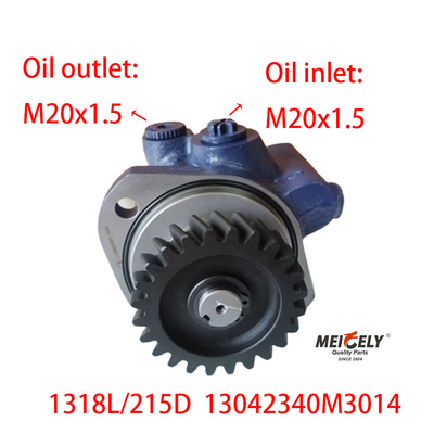 สต็อค 1318L/215D Yuchai 4108ZQ ปั๊มเข็มขัดไฟฟ้า ZYB-1318L/215D