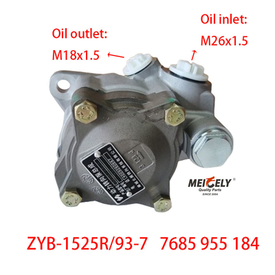 สต็อค ZYB-1525R/93-7 ปั๊มเข็มขัดแรง OE 7685 955 184 สําหรับ MAN