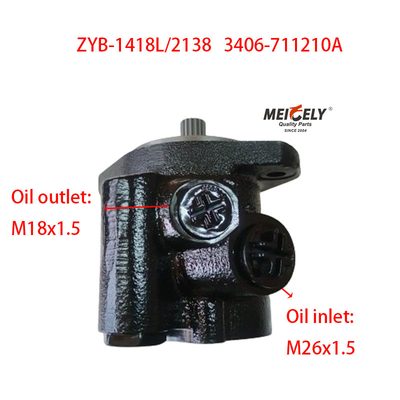 ZYB-1418L/2138 ปั๊มเข็มขัดแรงสําหรับรถบรรทุกหนัก Hongyan