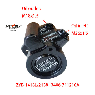 ZYB-1418L/2138 ปั๊มเข็มขัดแรงสําหรับรถบรรทุกหนัก Hongyan