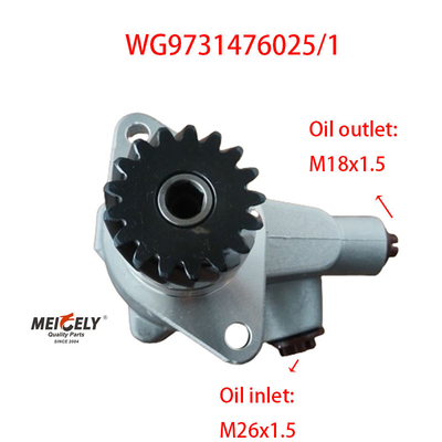 ปั๊มเข็มขัดแรง WG9731476025/1 สําหรับรถบรรทุกหนัก Howo A7
