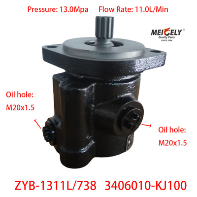 สต็อค ปั๊มเข็มขัดพลังงานใหม่ ZYB-1311L/738 สําหรับ Dongfeng Tianjin