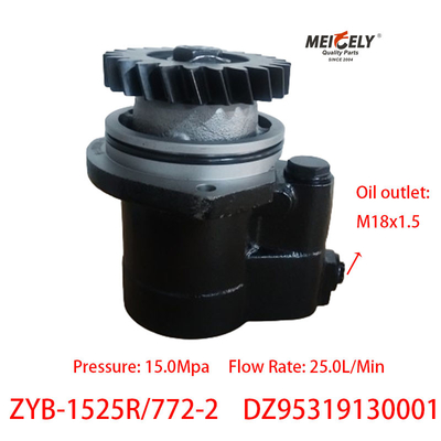 สต็อค Shaanxi Power Steering Pumps DZ95319130001 สําหรับ Shacman WP12