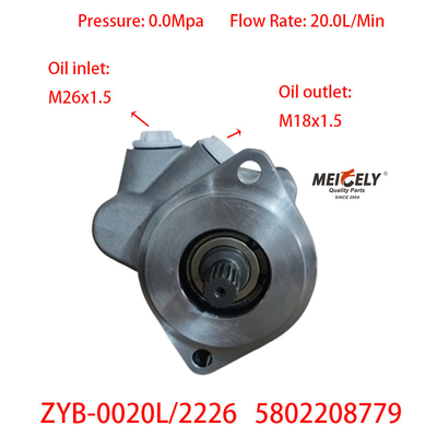 สต็อค Weichai เครื่องปั๊มหมุนยนต์ 5802208779 สําหรับ SAIC Hongyan