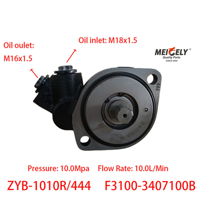 F3100-3407100B Yuchai 4F Vane Pump ปั๊มกระตุ้นการควบคุมทางขวา