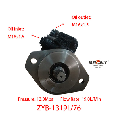 ปั๊มกระตุ้นการควบคุม ZYB-1319L/76 สําหรับ Jiefang Dual Axle King
