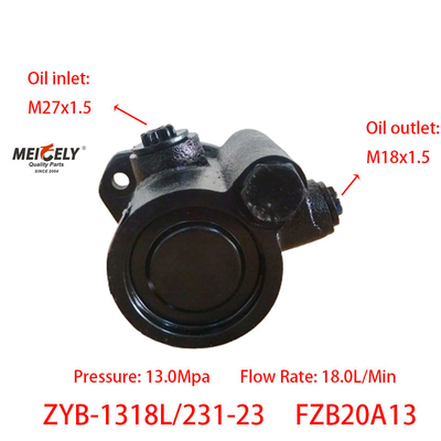 Dandong Huanghai Yutong ZYB-1318L/231-23 ปั๊มการควบคุมแรง