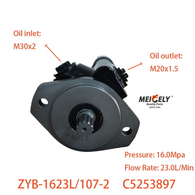 Power Steering Pump C5253897 Truck Parts For CUMMINS 6CT Engine เครื่องยนต์ขนยนต์