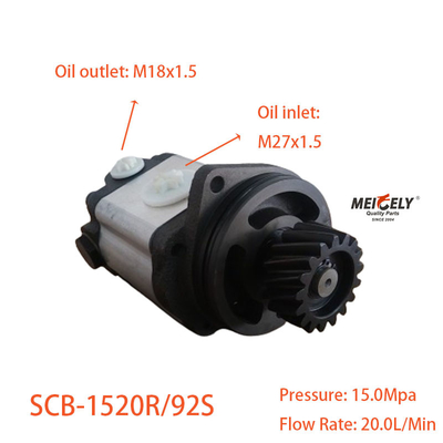 SCB-1520R/92S ปั๊มหมุนยนต์ใหม่ที่มีประสิทธิภาพสูง สําหรับเวชัย