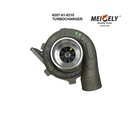 ทอร์โบชาร์เจอร์ T04B59 6207-81-8210 สําหรับ Komatsu Excavator PC200-5 พร้อมเครื่องยนต์ S6D95