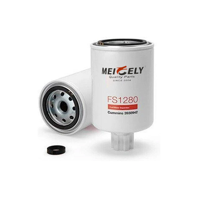 เครื่องกรองน้ํามันดีเซลรถบรรทุก FS1280 ใหม่สําหรับเครื่องยนต์ดีเซล