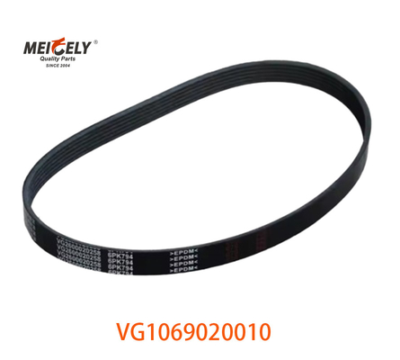 ขายปลีก VG1069020010 เข็มขัด ราคาดี ของแท้สําหรับ HOWO รถบรรทุก 8PK1050