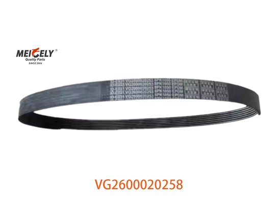 ขายร้อน VG2600020258 อัลเตอร์เนเตอร์ เข็มขัดเครื่องยนต์อะไหล่สําหรับ HOWO