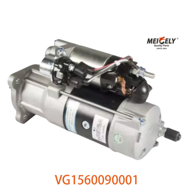 การประกอบเครื่องเริ่มเครื่องยนต์ VG1560090001 สําหรับรถบรรทุก Sinotruk HOWO VG156009007