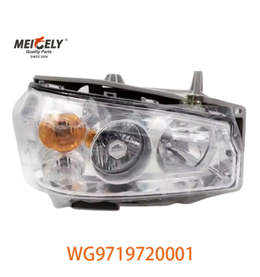 WG9719720001 การประกอบหลอดไฟหน้าที่ทิ้งไว้สําหรับ SINOTRUK