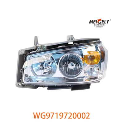 การประกอบไฟหน้าด้านขวา WG9719720002 สําหรับ SINOTRUK HOWO WG9719720001