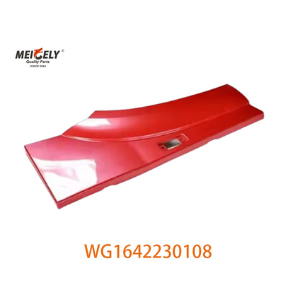 WG1642230108 ขวาหน้า Fender หลังส่วนการประกอบสําหรับ Howo รถบรรทุกภาระหนักที่มีวัสดุยาง
