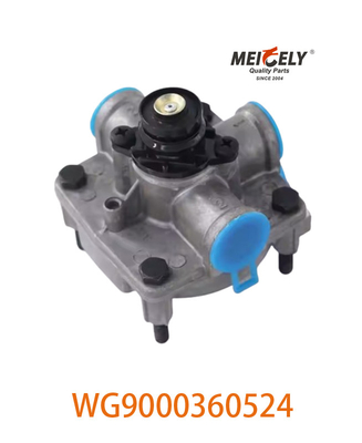 วาล์วรีเล่ยเดิม WG9000360524 สําหรับรถบรรทุก Sinotruk Howo Shacman Dongfeng