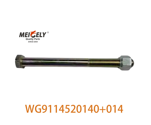 แท้ WG9114520140+014 ลงประกาศเพื่อ HOWO หน้าเหล็กแผ่นกลาง bolt