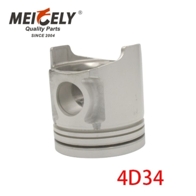 4D34 อะไหล่เครื่องขุดพิสตันสําหรับเครื่องยนต์ Mitsubishi ME018277