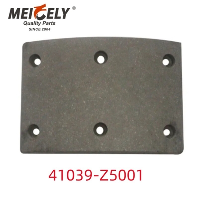 41039-Z5001 แผ่นเบรน 44066-Z5063 ประเภทมาตรฐานสําหรับรถบรรทุก
