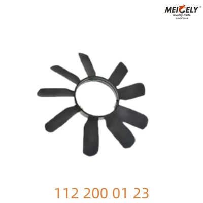112 200 01 23 OEM เครื่องยนต์ลดลมพัดลมสําหรับ Mercedes E320