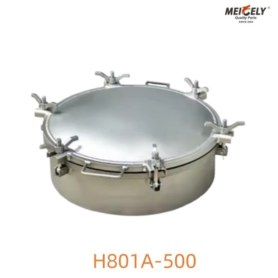 ประเภทการปั่น สแตนเลส H801A-500 กล่องหลุมน้ําสําหรับรถบรรทุกถัง