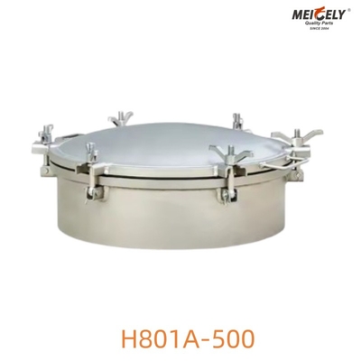ประเภทการปั่น สแตนเลส H801A-500 กล่องหลุมน้ําสําหรับรถบรรทุกถัง