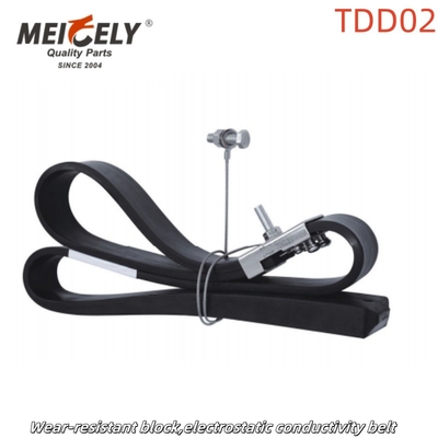 รถยนต์ แอนติสแตติกไฟฟ้าสายรัด แผ่นดินเข็มขัด OEM TDD01 TDD02 สําหรับรถบรรทุกถัง