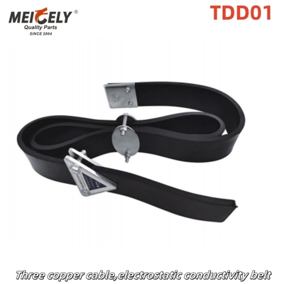 รถยนต์ แอนติสแตติกไฟฟ้าสายรัด แผ่นดินเข็มขัด OEM TDD01 TDD02 สําหรับรถบรรทุกถัง