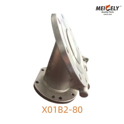 X01B2-80 วาล์วเท้าระบายความสะอาด การแก้ไขความอนามัยสูงสําหรับการดําเนินงานรถบรรทุกถัง