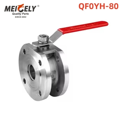 ค ณภาพส ง ONE-PC Round / Square Flange Ball Valve QF02YH-80 QF02FH-80 สําหรับถัง