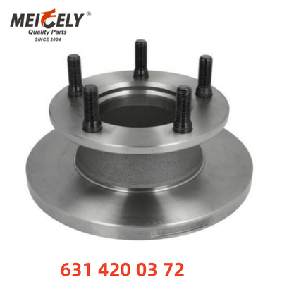ดิสก์เบรคด้านหน้าคุณภาพสูง เครื่องยนต์เบรค Semi 6314200372 6314200372 สําหรับ Merceds-Benz