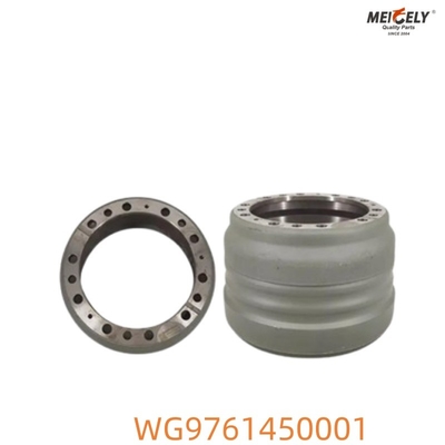 WG9761450001 Howo Brake Drum - ความแม่นยํา - ออกแบบให้ความน่าเชื่อถือในการเบรก